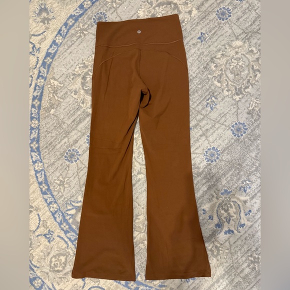 Lululemon Groove Super-High-Rise Flared Pant *Nulu Roasted Brown - Picture 7 of 14